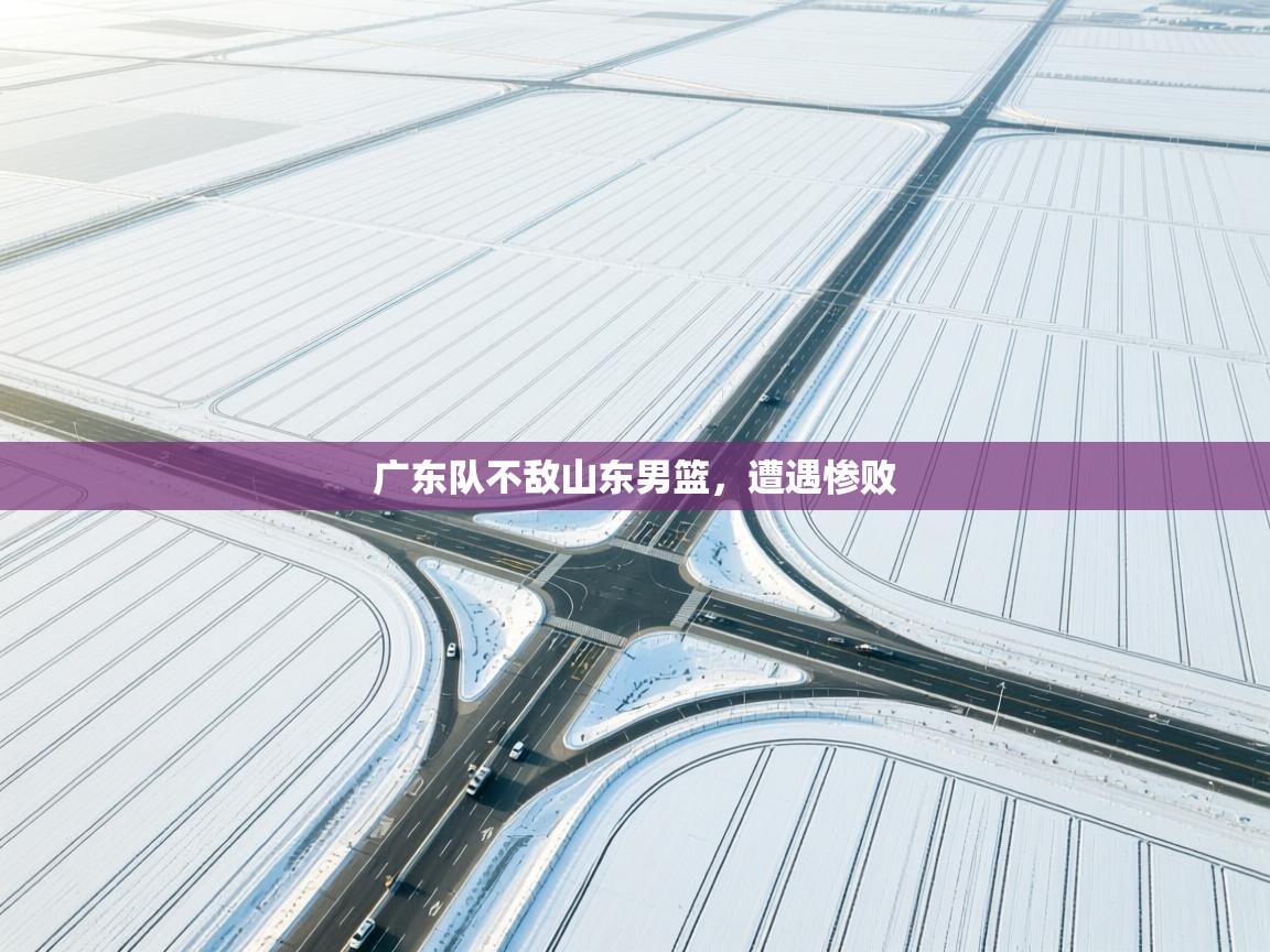 开云平台-广东队不敌山东男篮,遭遇惨败 第1张